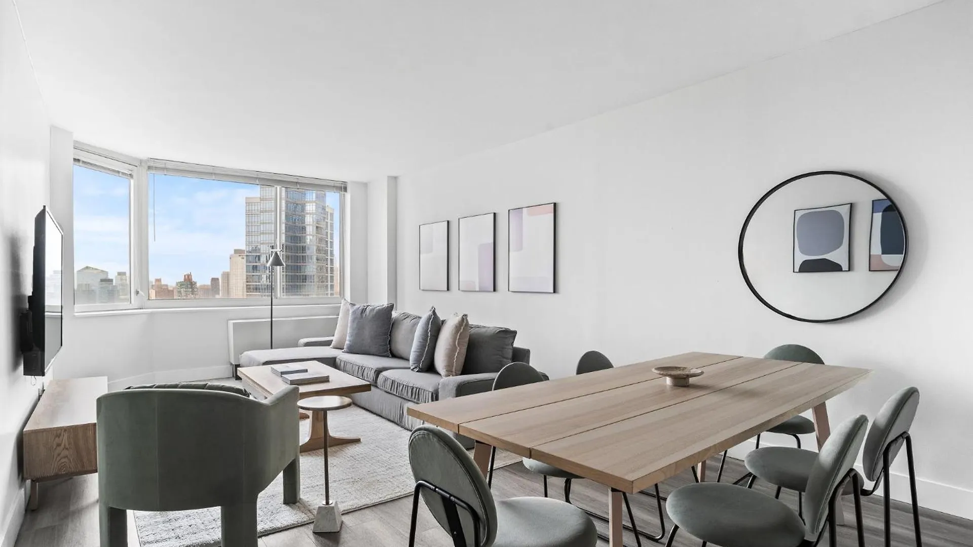 アパート Chic Nyc Stay Steps From Times Square With 2 Bedroom ニューヨーク